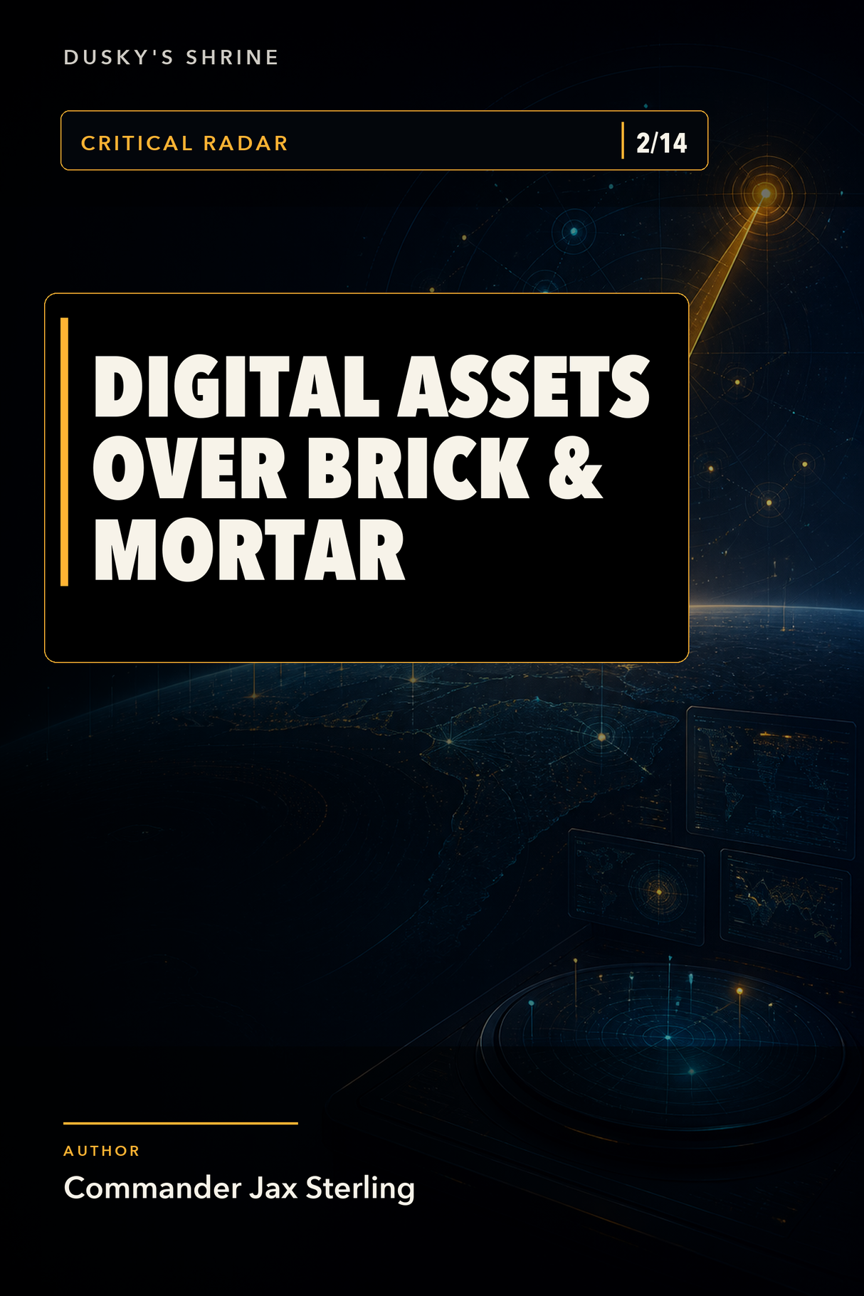Digital Assets over Brick & Mortar ebook cover