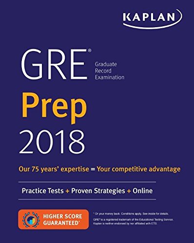 Gre Prep 2018: Practice Tests + Proven Strategies + Online