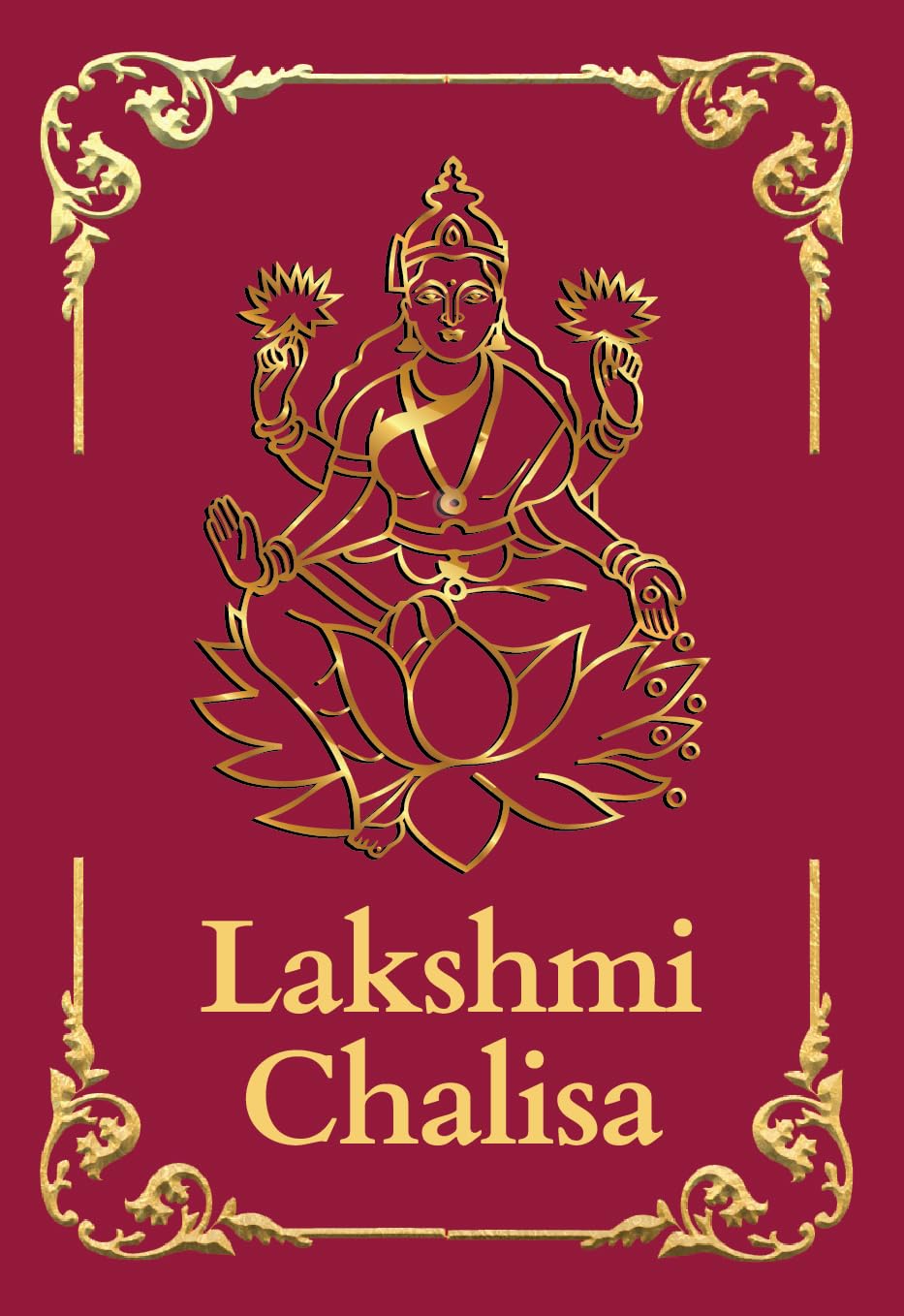 Lakshmi Chalisa: Premium Hardback Pocket Book (english and Hindi)