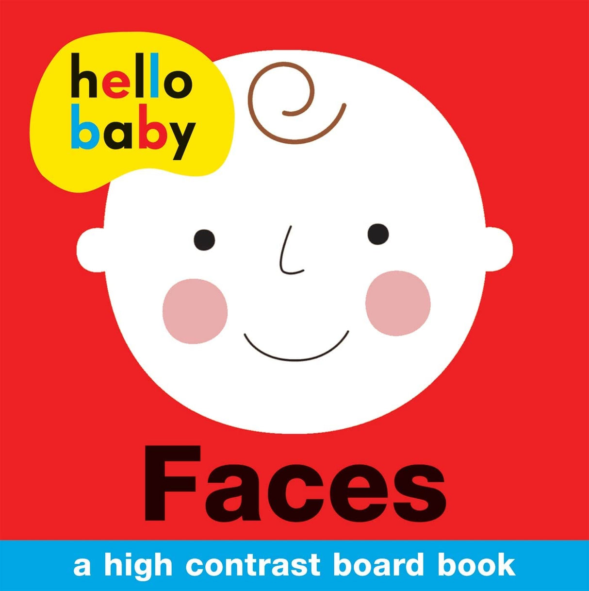Faces A High Contrast Board Book