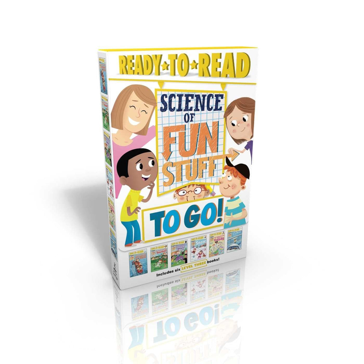 Science of Fun Stuff to Go!: The Thrills and Chills of Amusement Parks; The Innings and Outs of Baseball; Pulling Back the Curtain on Magic!; The Cool ... How Airplanes Get from Here...to There!