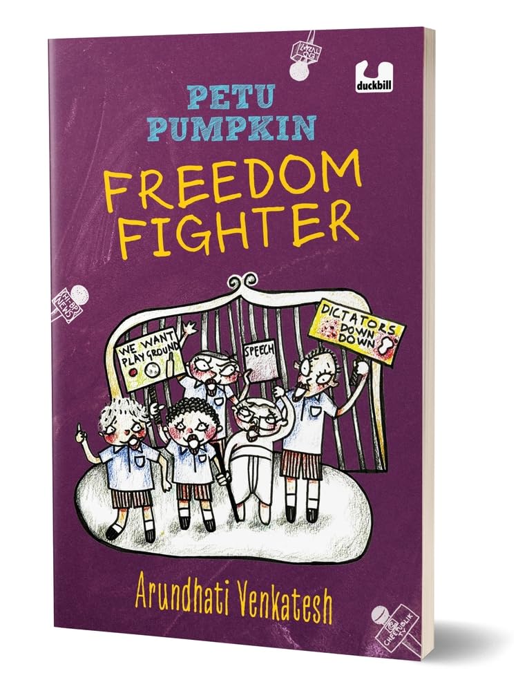 Petu Pumpkin Freedom Fighter: A Funny Story about Five Boys Protesting to Save Their School Playground 10+ Years