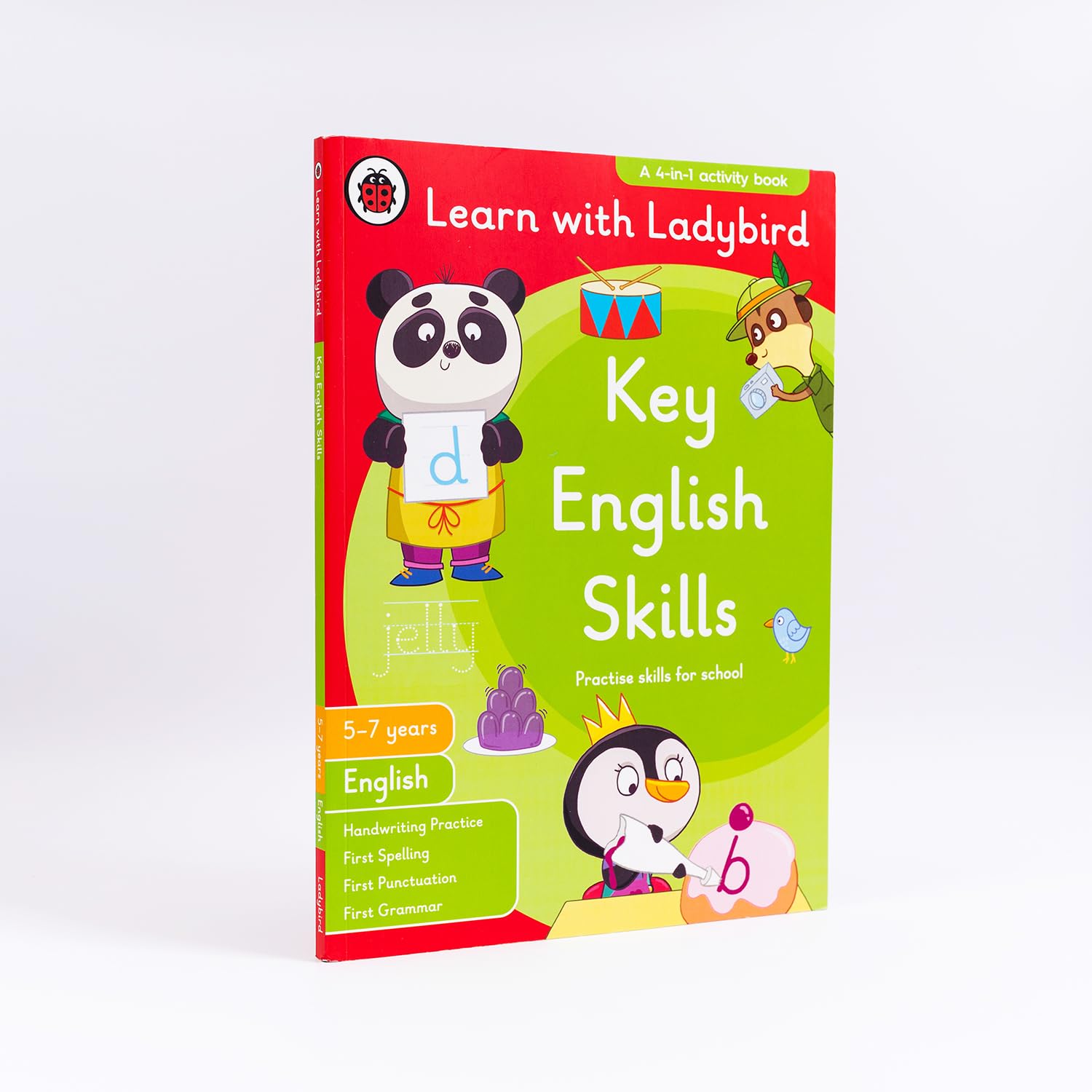 Key English Skills: A Learn with Ladybird 4 in 1 Activity Book
