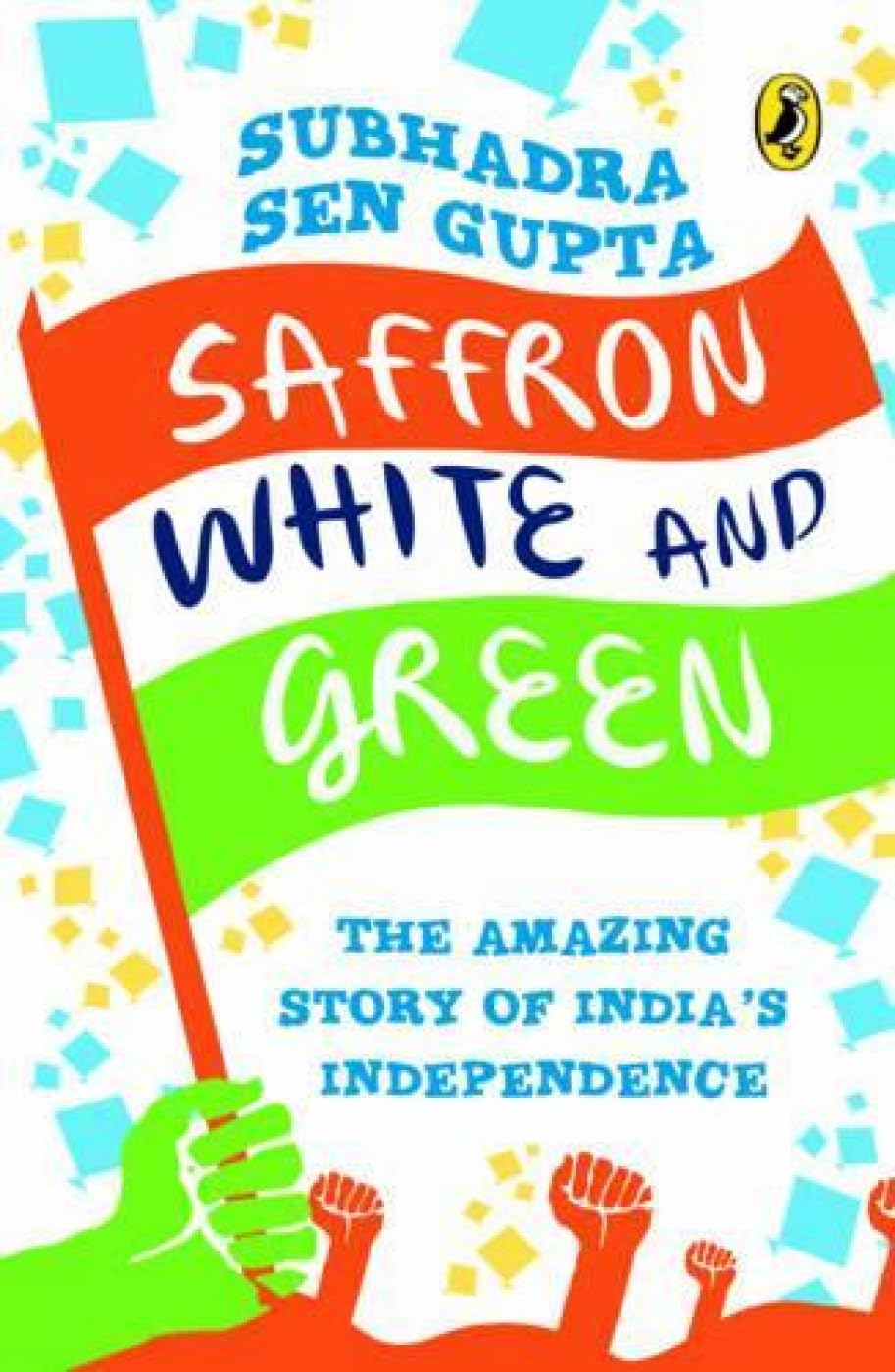 Saffron, White and Green