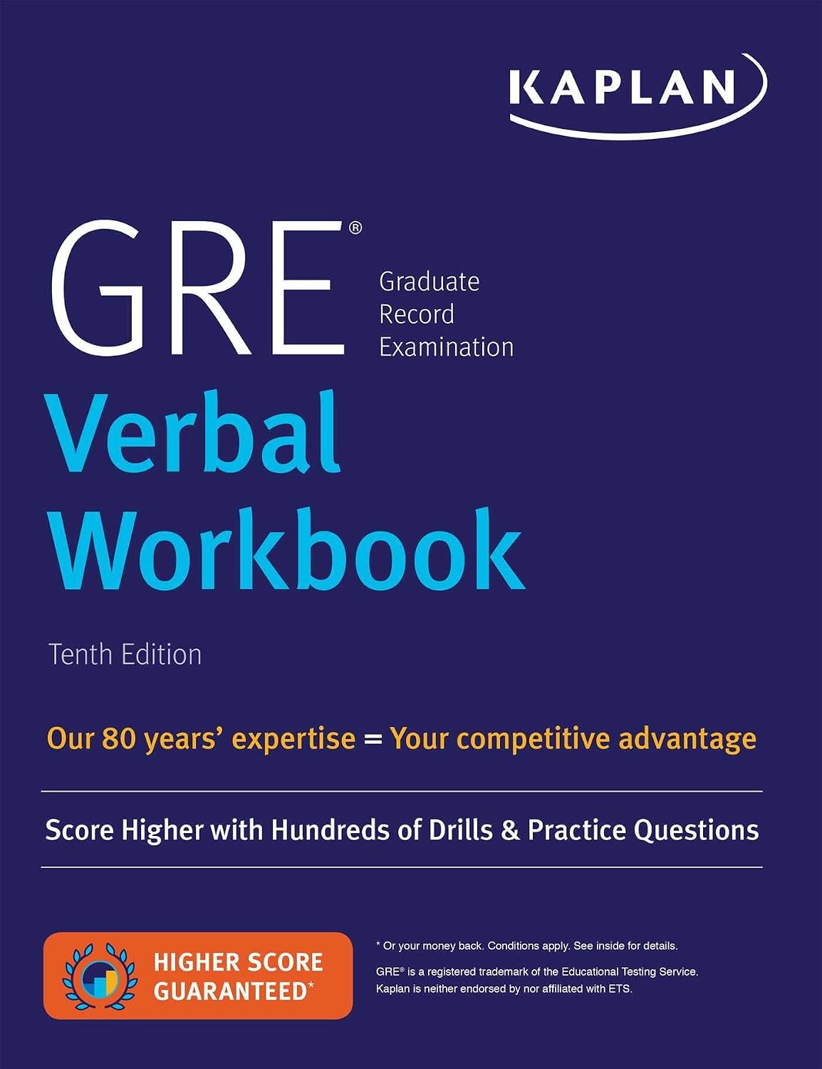 GRE Verbal Workbook: Score Higher with Hundreds of Drills and Practice Questions