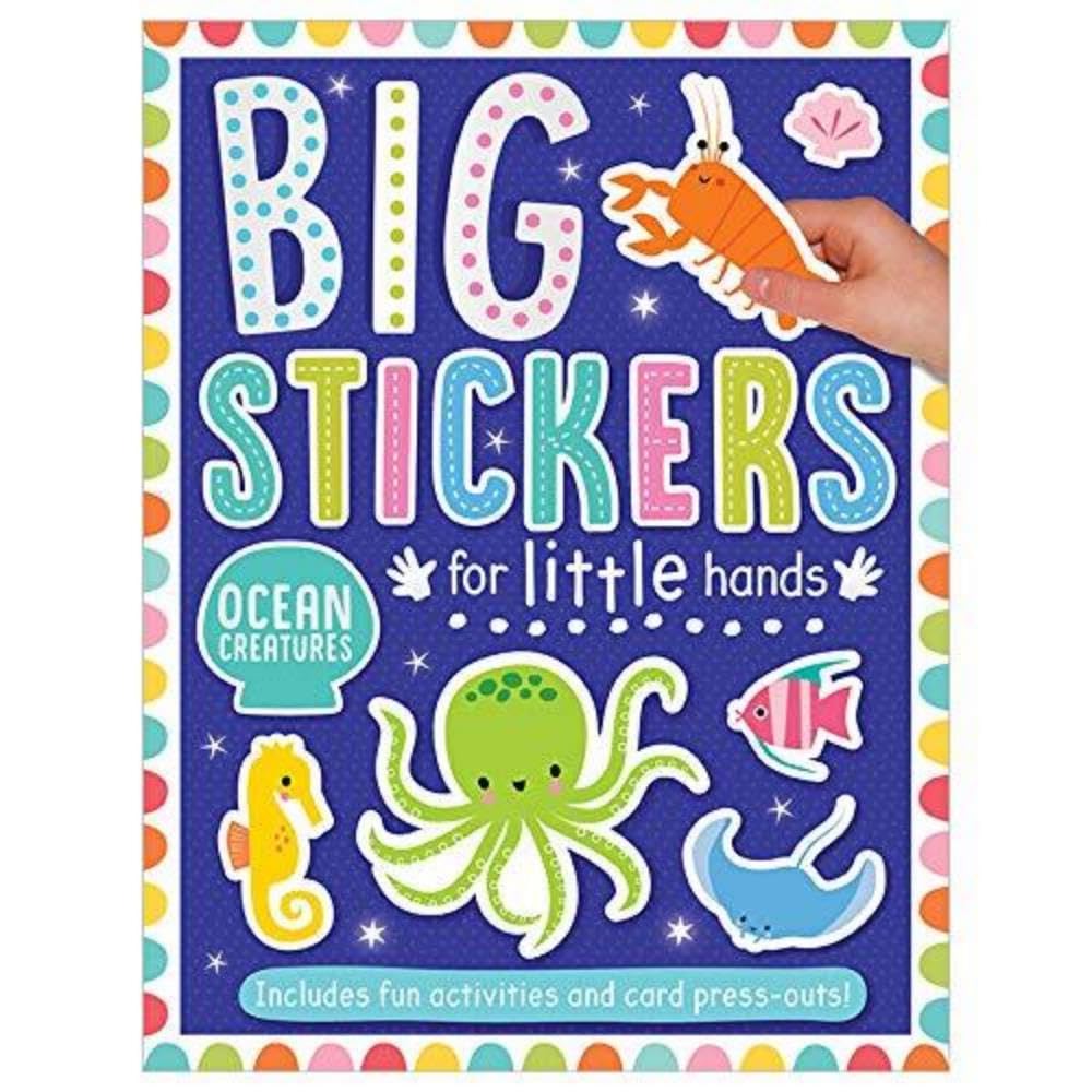 Big Stickers for Little Hands: Ocean Creatures