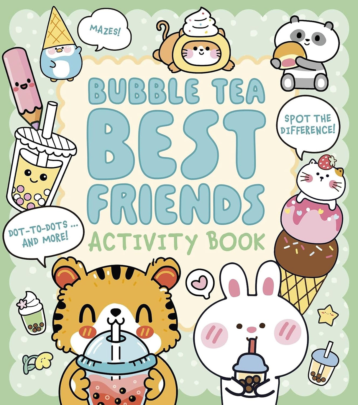 Bubble Tea Best Friends Activity Book