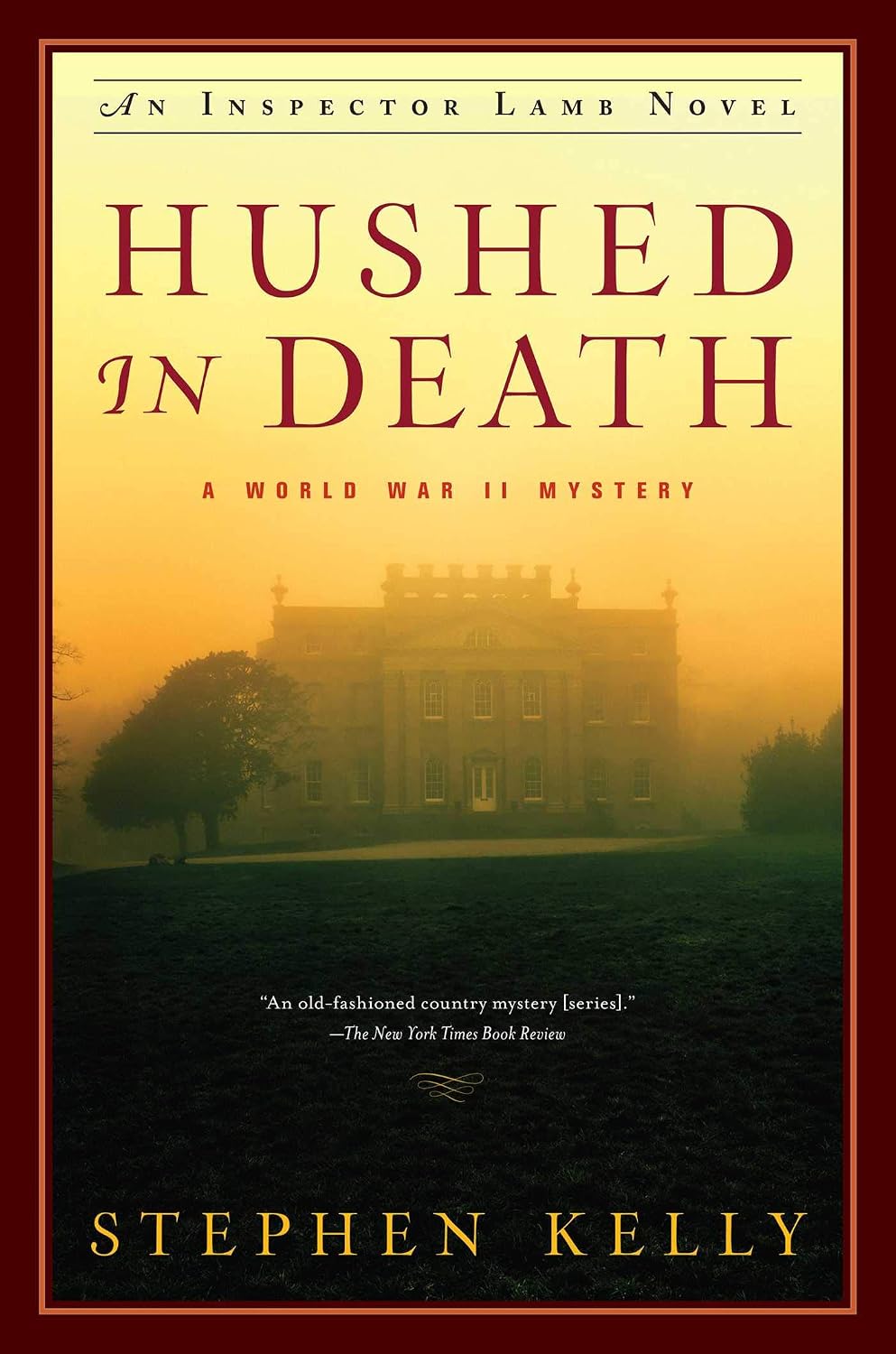 Hushed in death