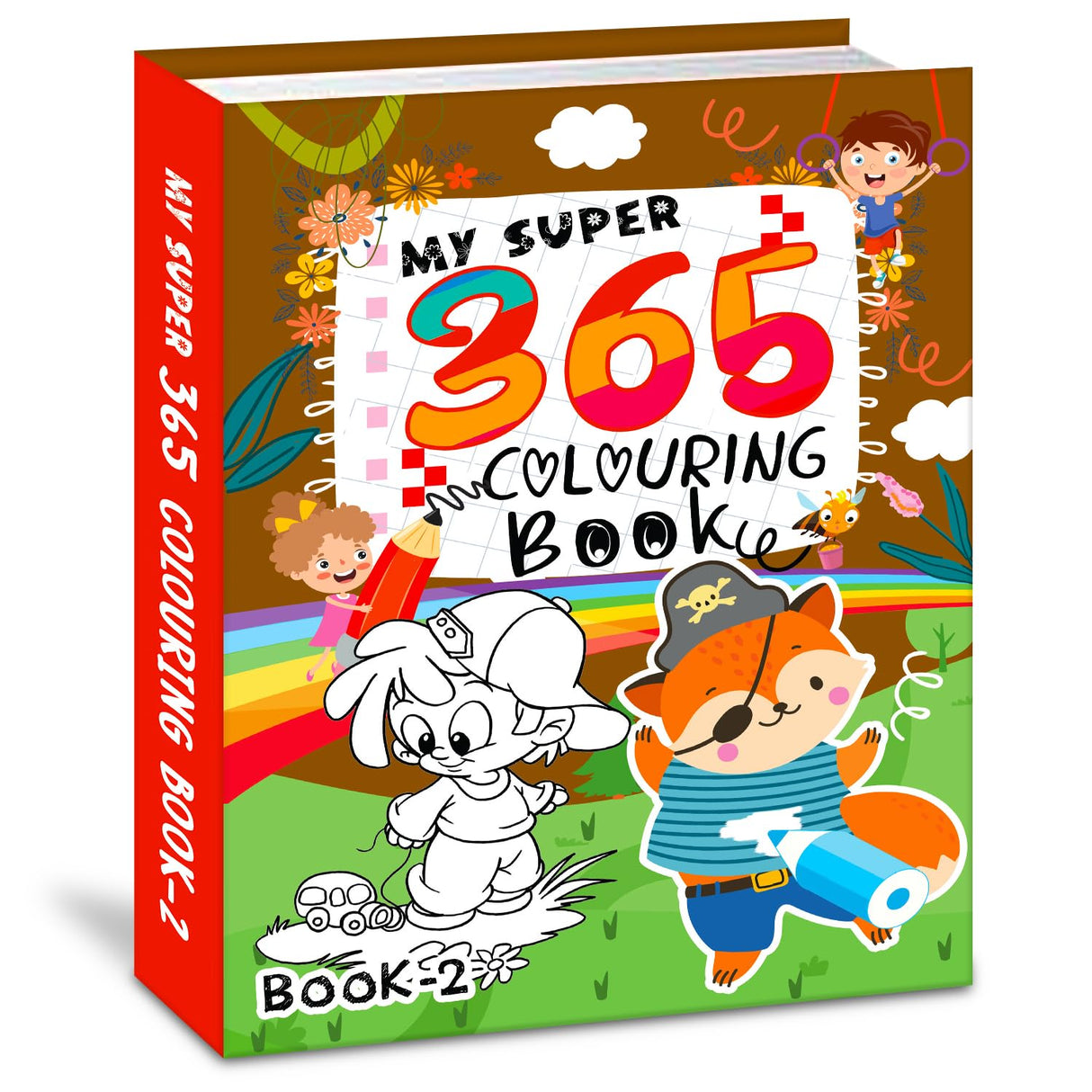 My Super 365 Colouring Book