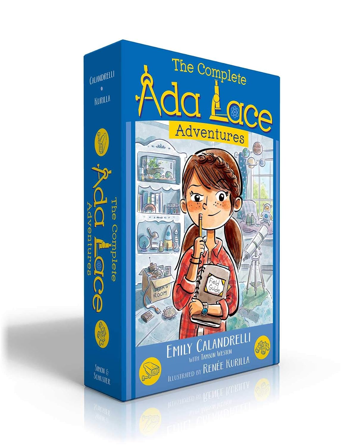 Complete Ada Lace Adventures: Ada Lace, on the Case; Ada Lace Sees Red; Ada Lace, Take Me to Your Leader; Ada Lace and the Impossible Mission; Ada Lace and the Suspicious Artist