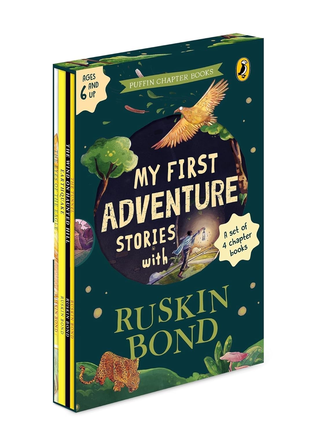 My First Adventure Stories: Ruskin Bond Boxset (set of 4)