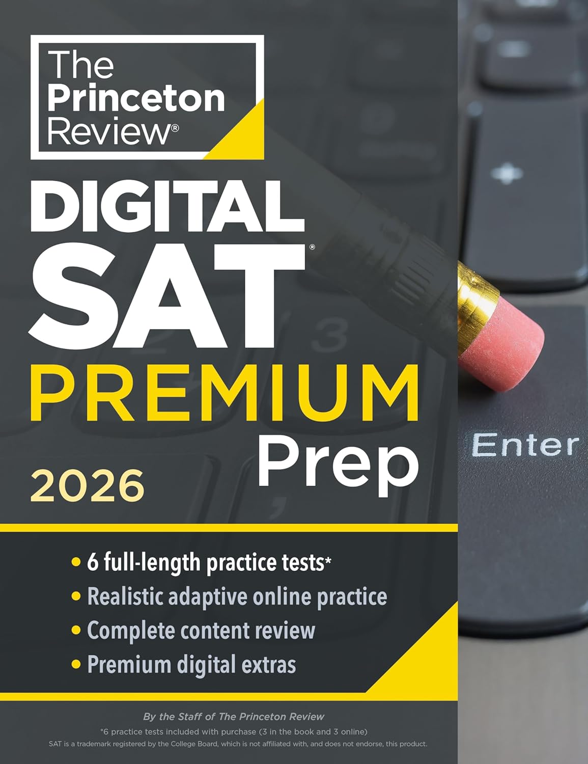 Princeton Review Digital Sat Premium Prep, 2026