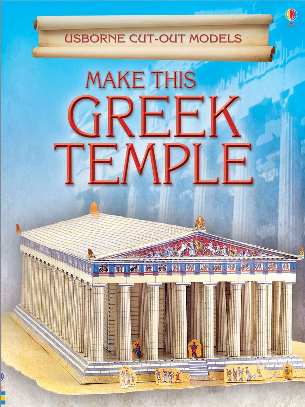 Make This Greek Temple Usborne CutOut Models