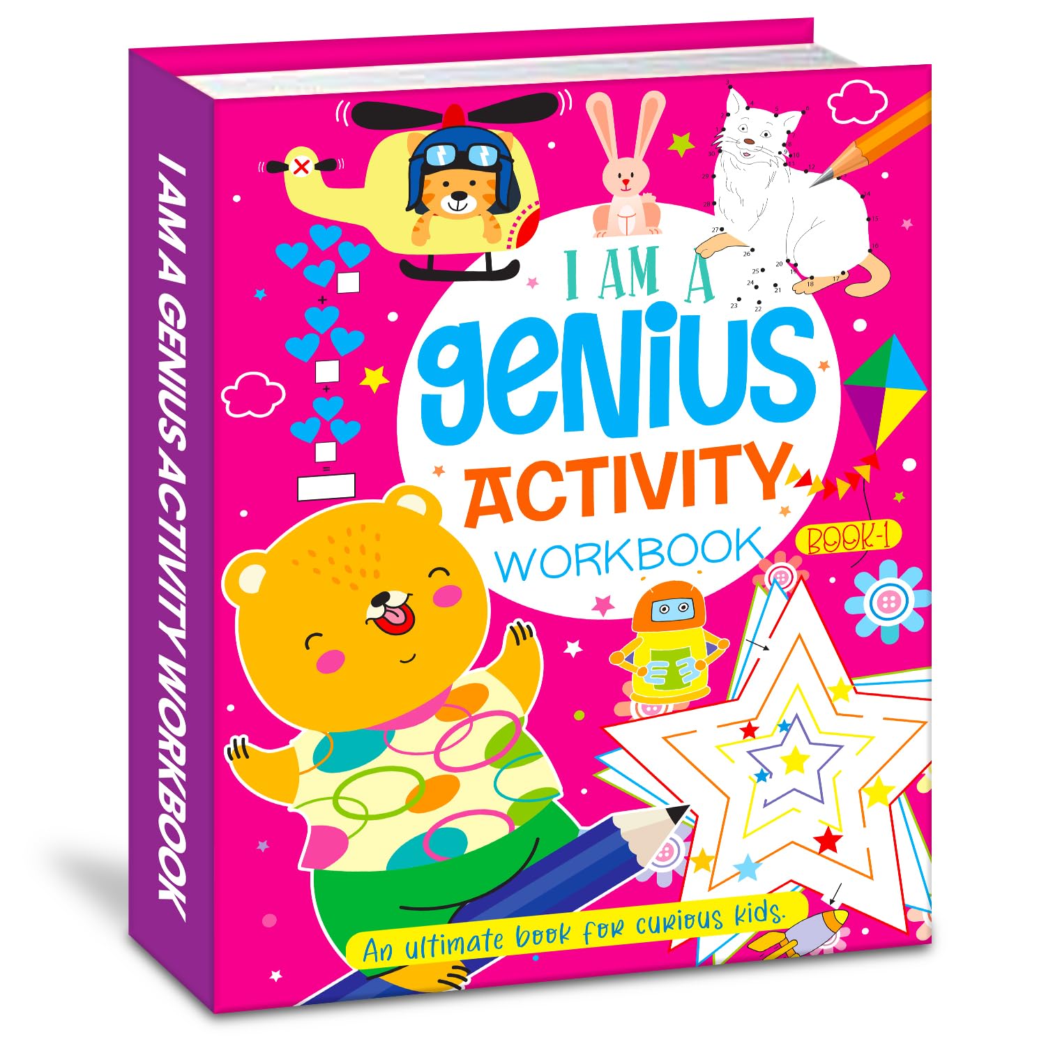 Hellofriend Books I Am Genius Activity Workbook - 2 (an Ultimate Book for Curious Kids ).