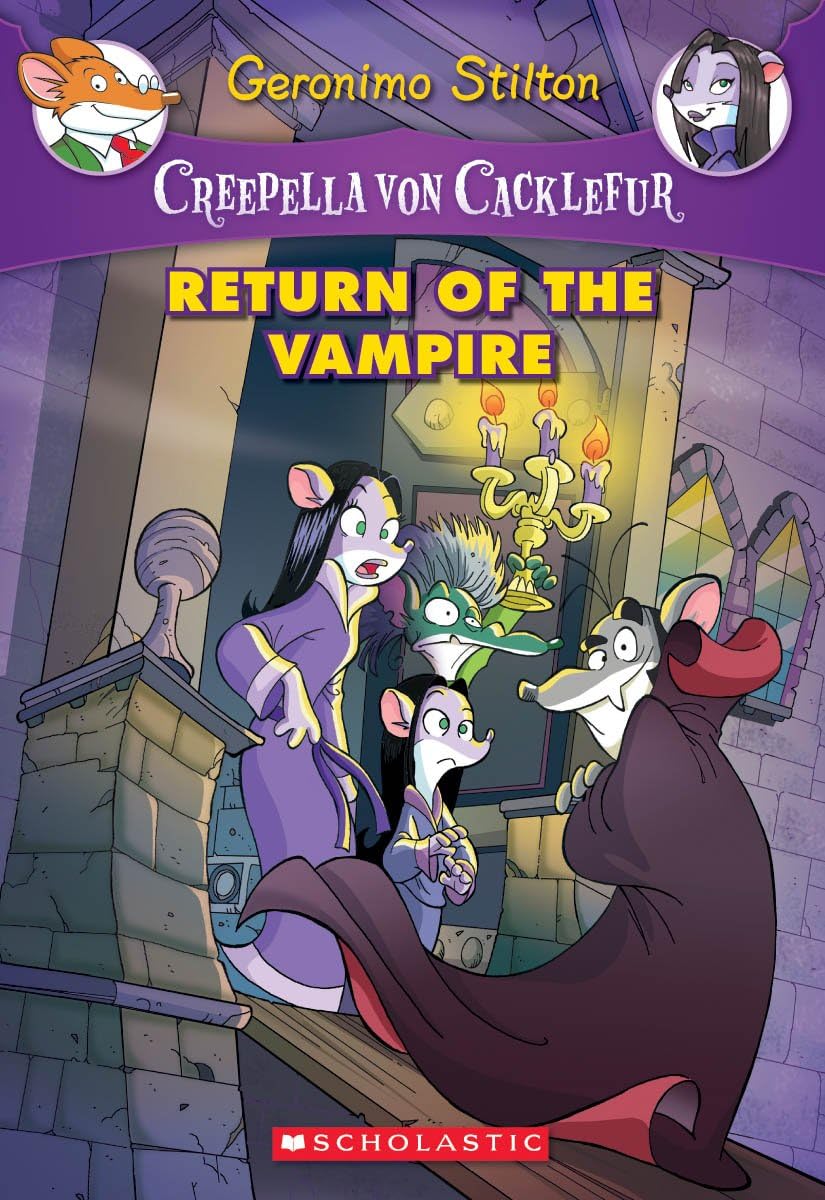 Creepella von Cacklefur #04: Return of the Vampire