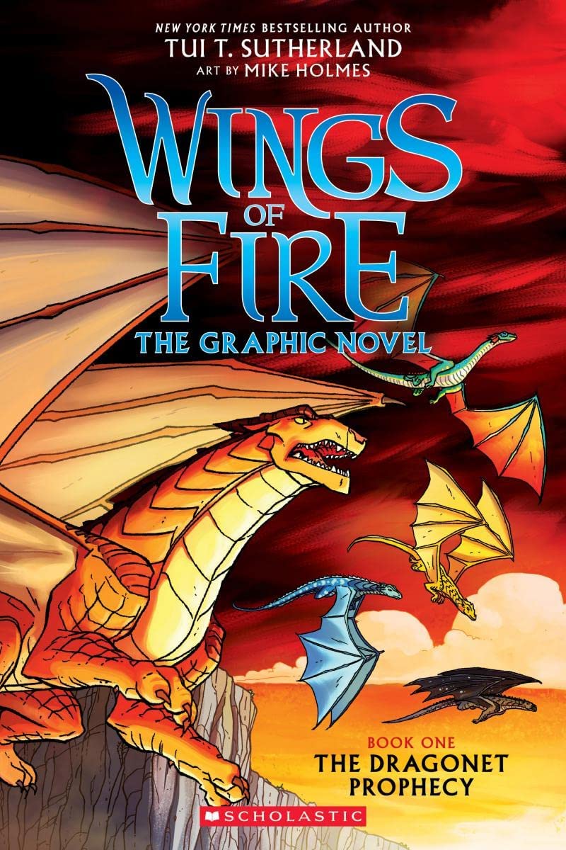 Wings of Fire Graphic Novel #01: The Dragonet Prophecy