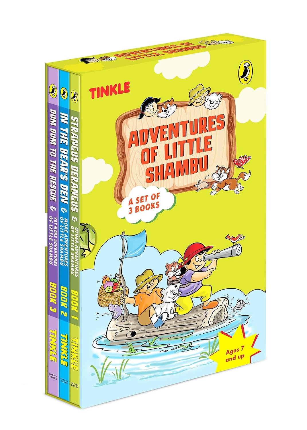 Adventures of Little Shambu: Three Book Boxset of Exciting Short Stories With Little Shambu and His Friends