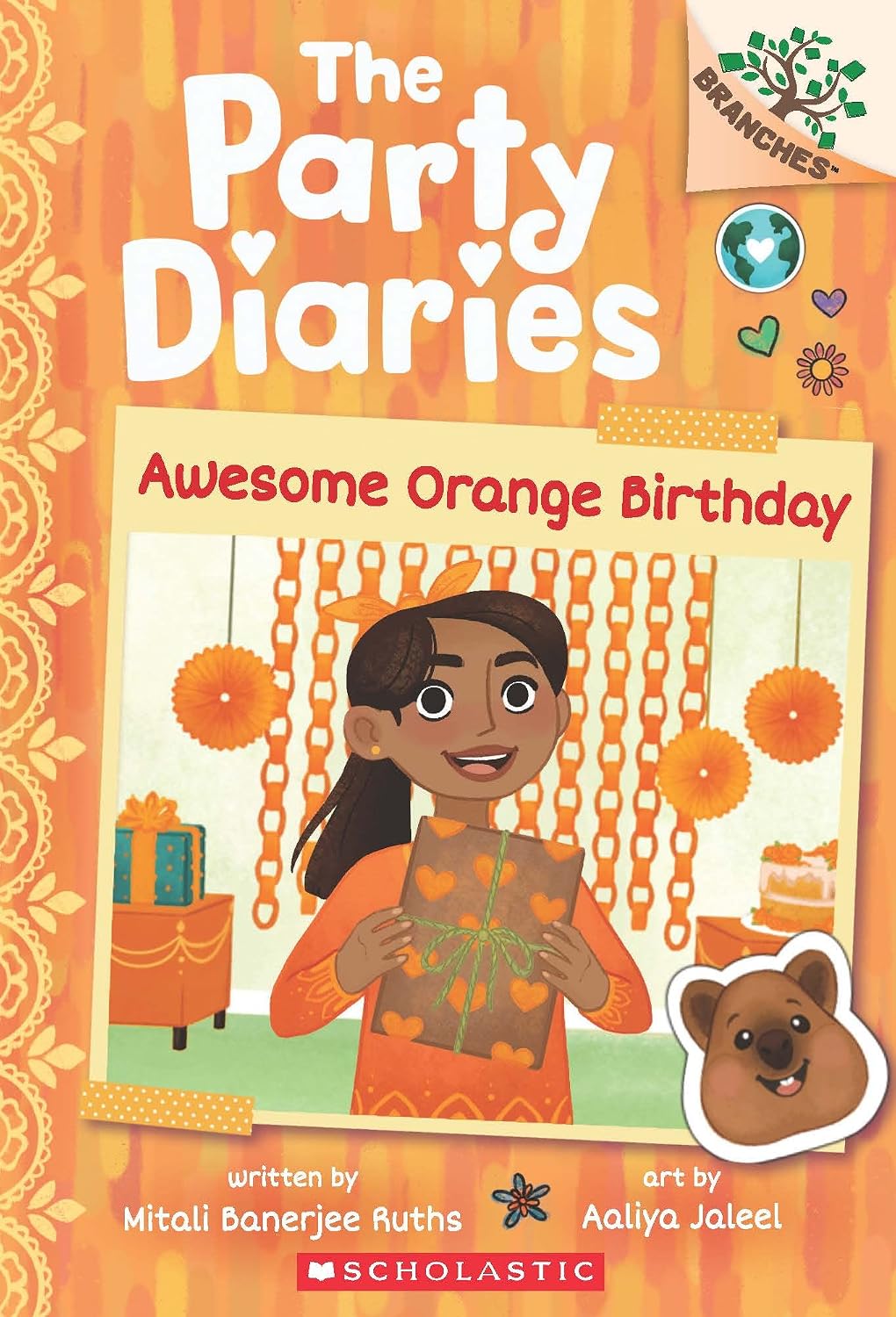 The Party Diaries #1: Awesome Orange Birthday (a Branches Book)