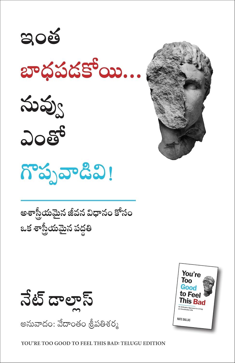 You're Too Good to Feel This Bad- an Orthodox Approach to Living an Unorthodox Life (telugu)