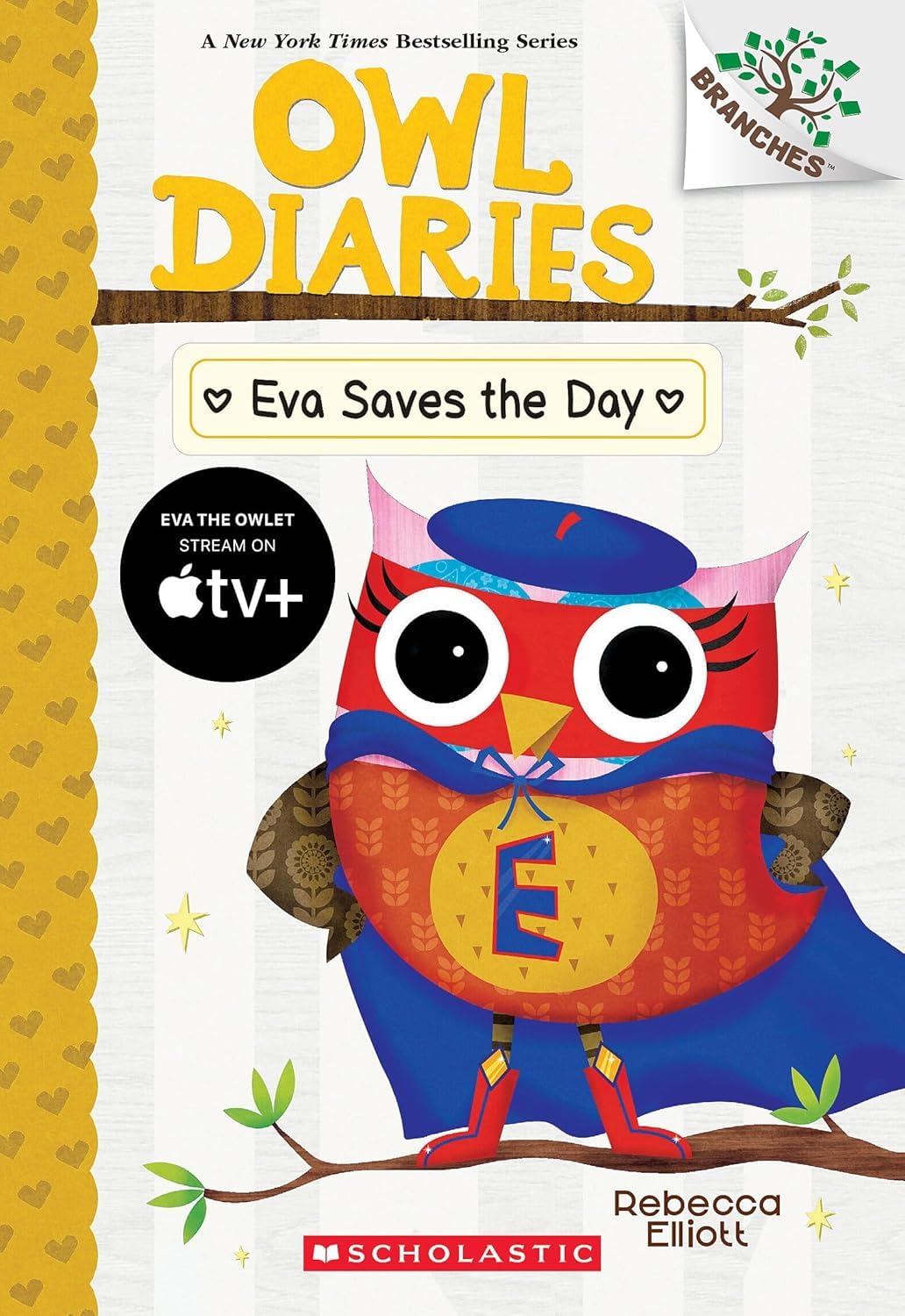 Owl Diaries #22: Eva Saves the Day (a Branches Book)
