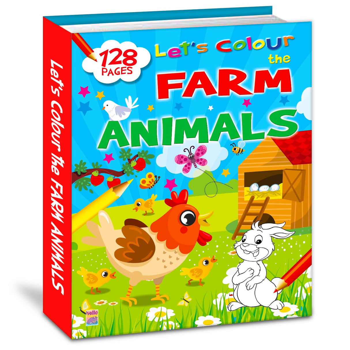 Let's Colour the Farm Animals
