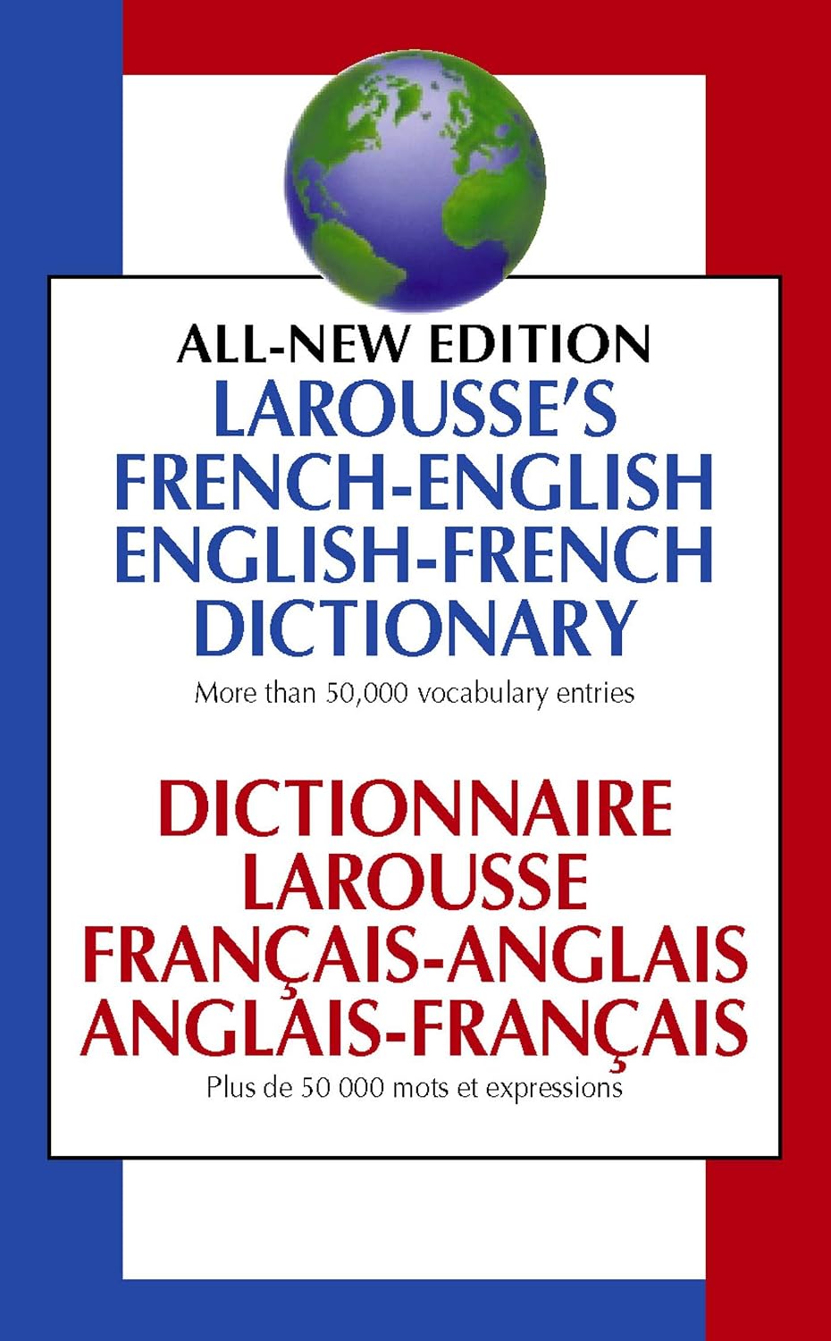 Larousse's French-English, English-French dictionary =: Dictionnaire larousse français-anglais, anglais-français