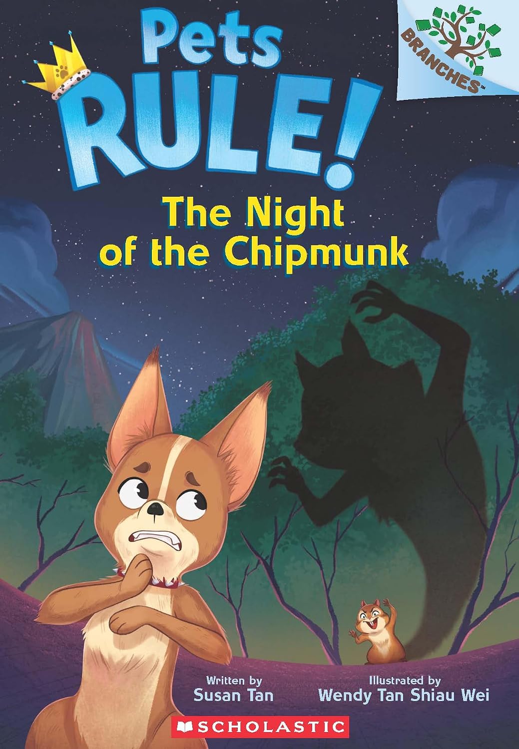 Pets Rule! #06: the Night of the Chipmunk (a Branches Book)