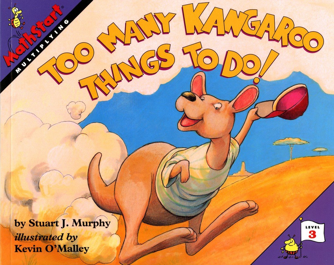 Too Many Kangaroo Things to Do Mathstart Level 3 HarperCollins Paperback