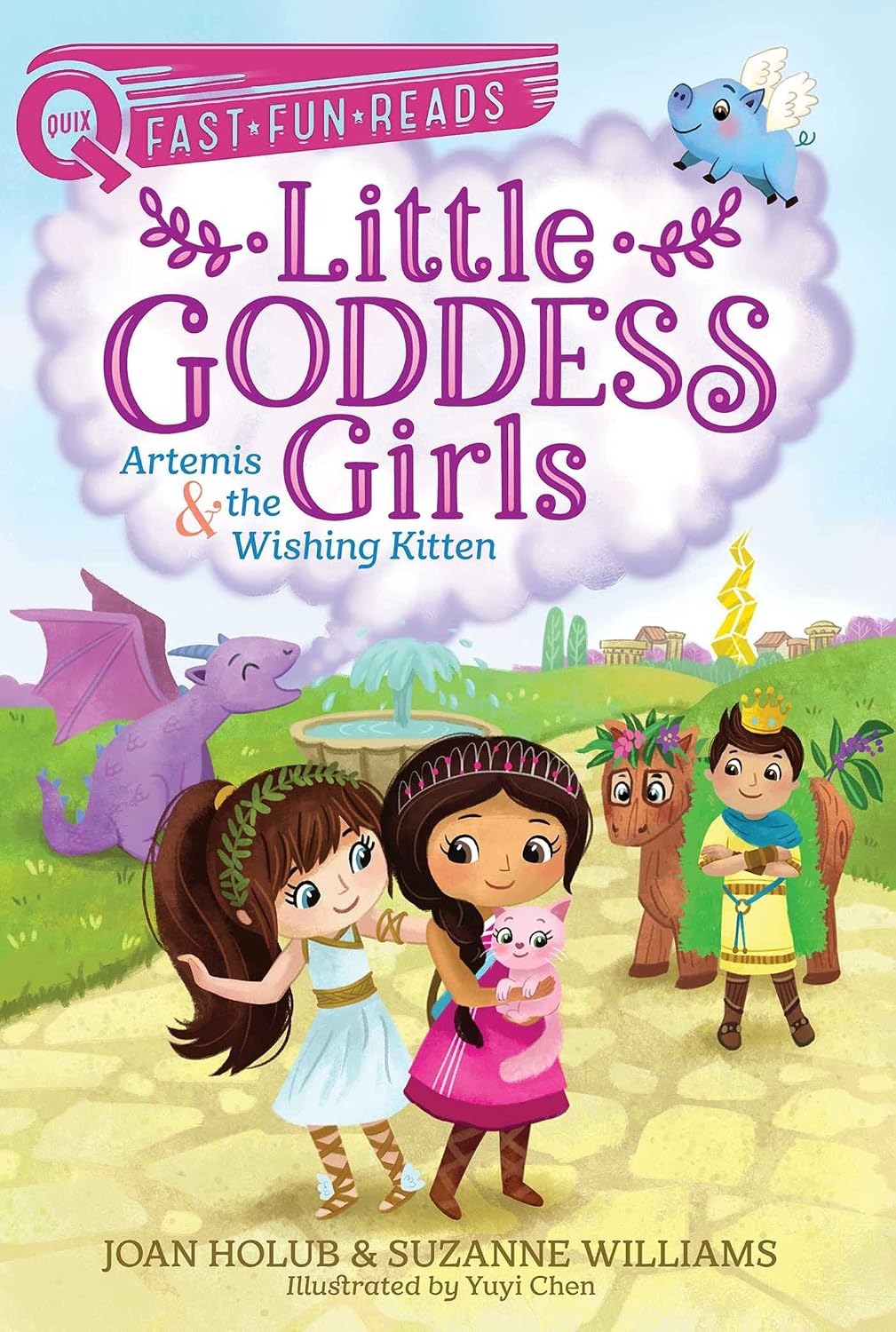 Artemis and the Wishing Kitten: Little Goddess Girls 8