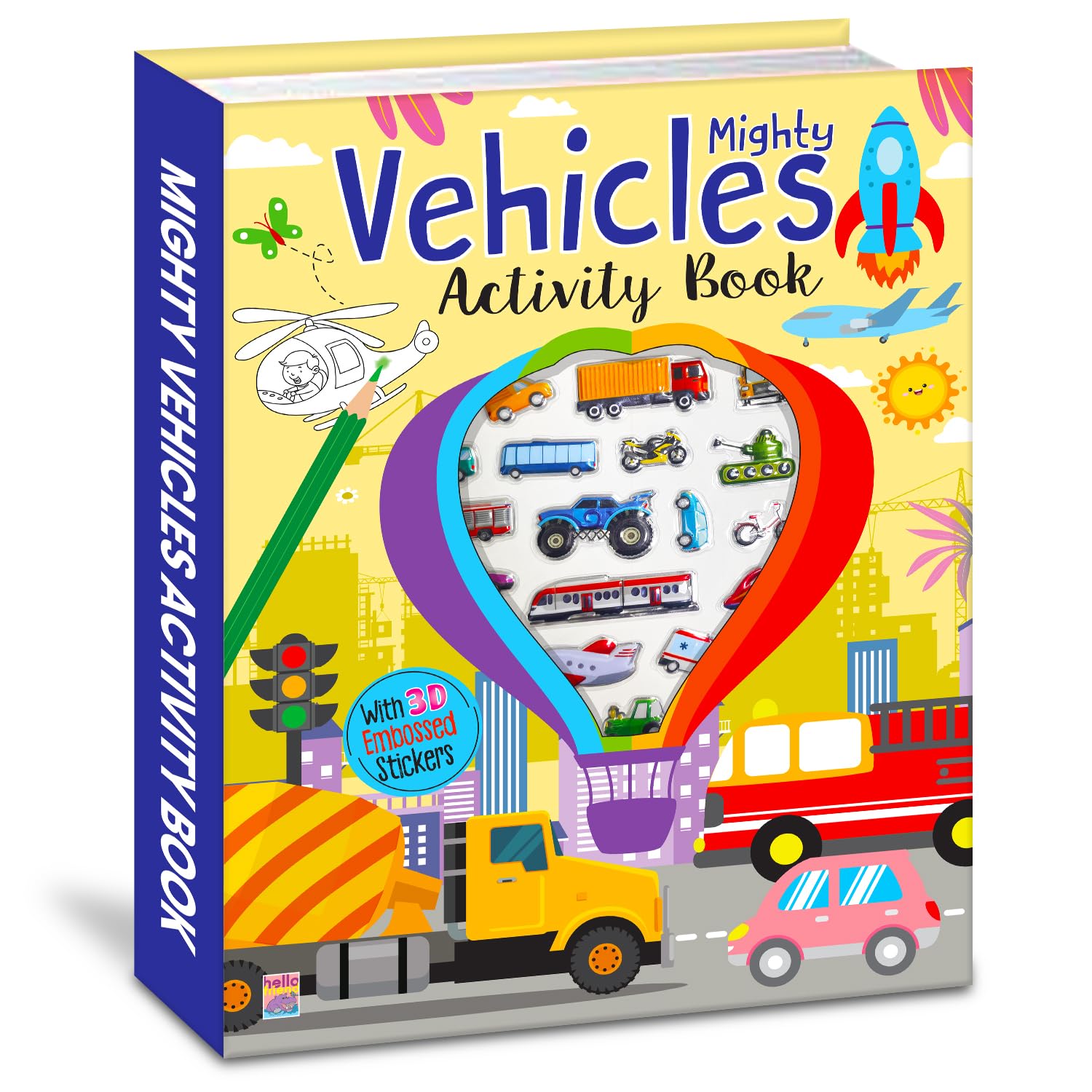 My First Mighty Vehicles Sticker Activity Book