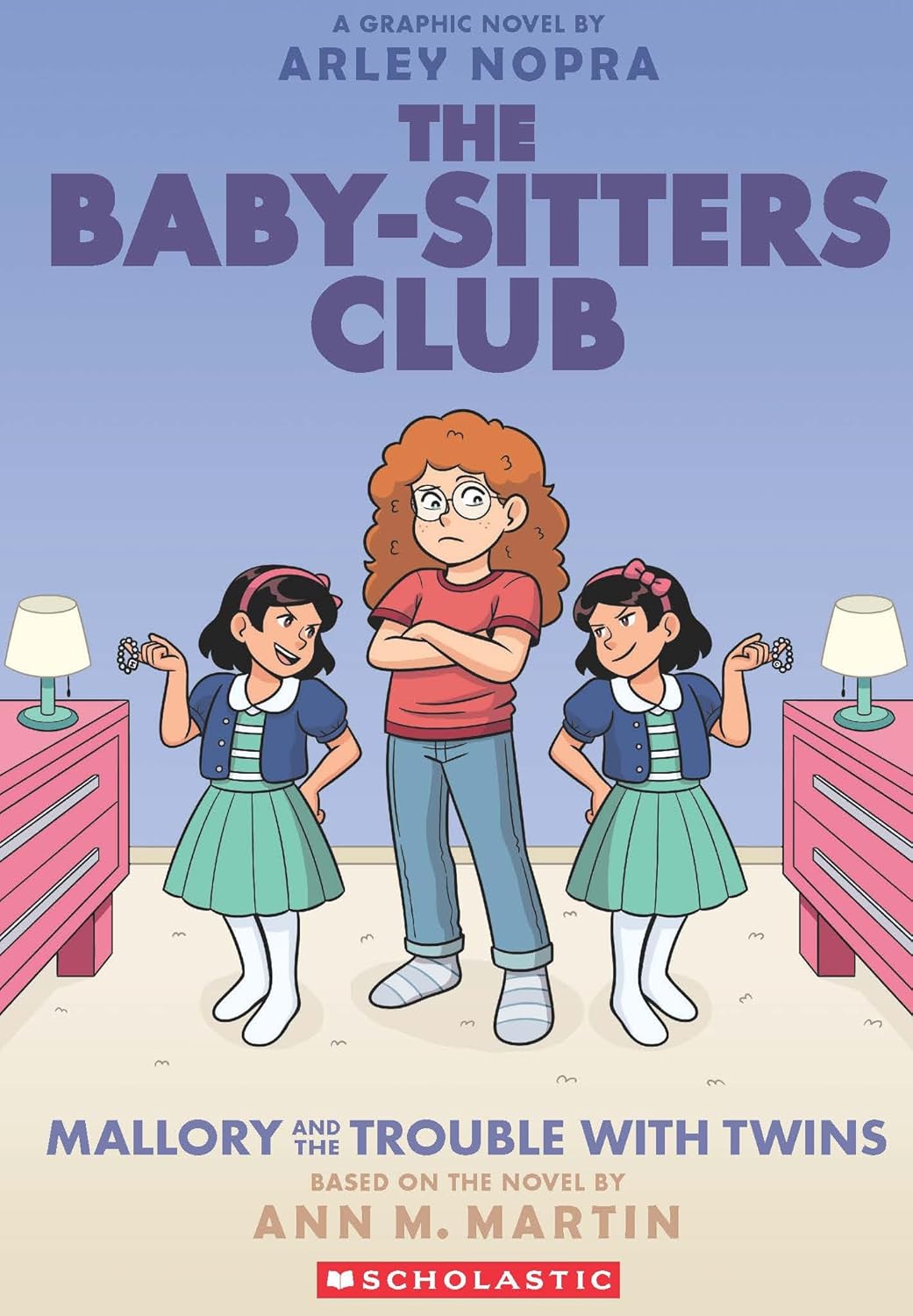 The Baby-sitters Club Graphic Novel #17: Mallory and the Trouble With Twins