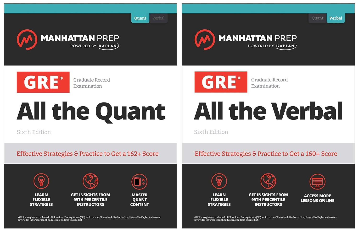 All the GRE: Effective Strategies and Practice from 99th Percentile Instructors