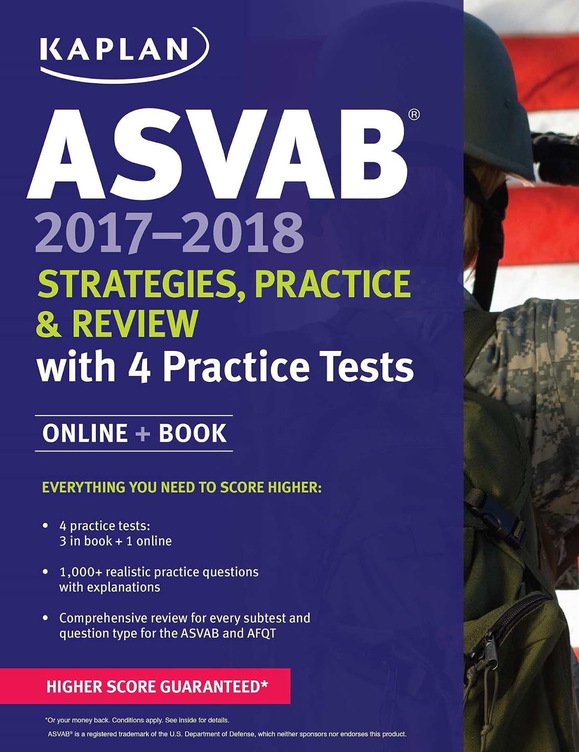 ASVAB 2017-2018 strategies, practice & review