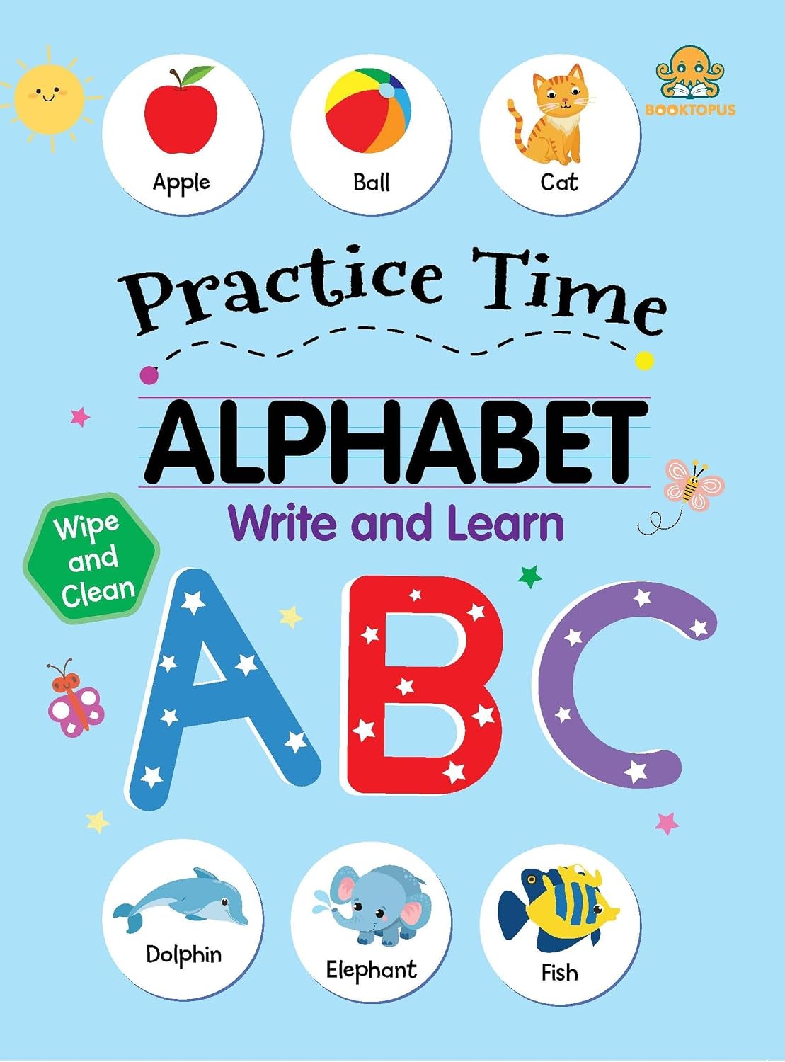 Let's Practice Wipe N Clean Alphabets