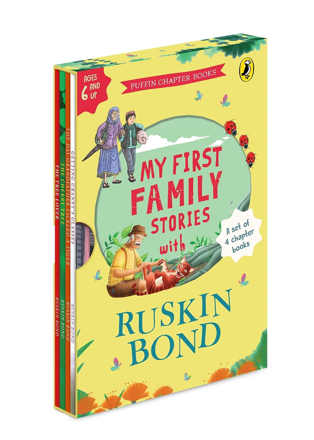 My First Family Stories: Ruskin Bond Boxset (set of 4)