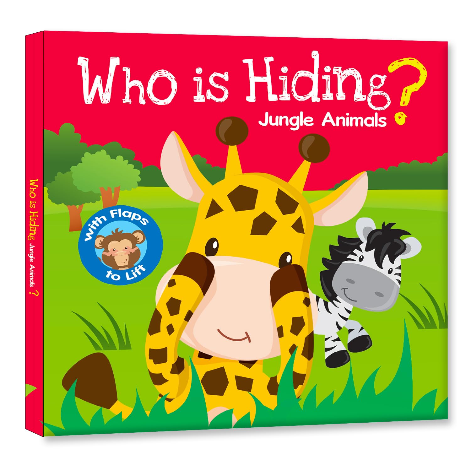Hello Friend Books: Who Is Hiding? Jungle Animals