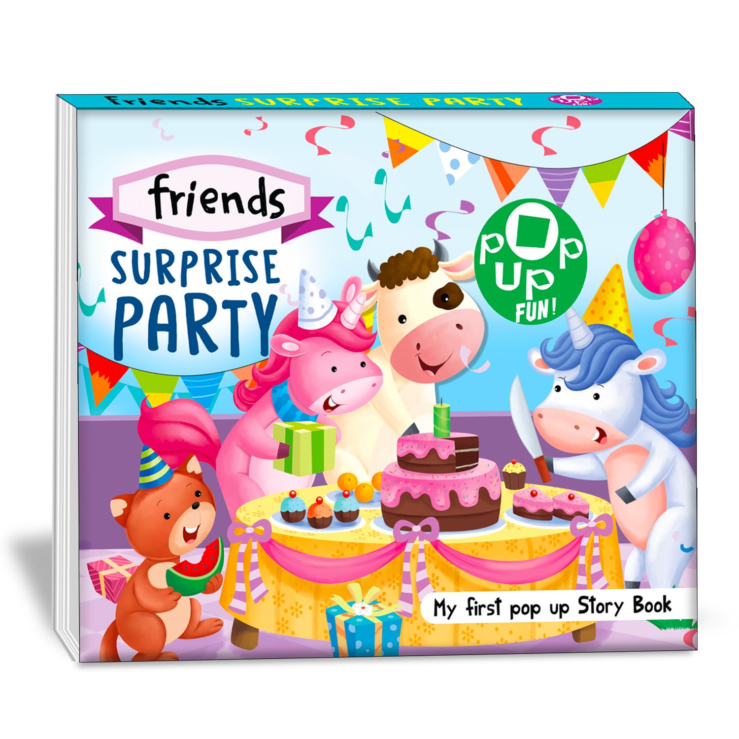 My First Pop-Up Story Book: Animals