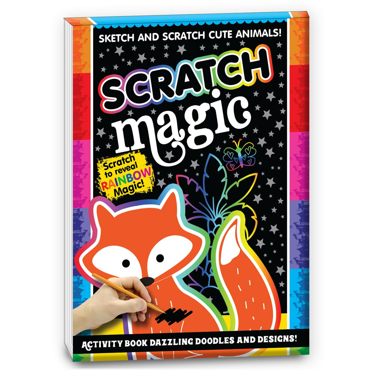 Scratch Magic Colouring Pad With Scratcher