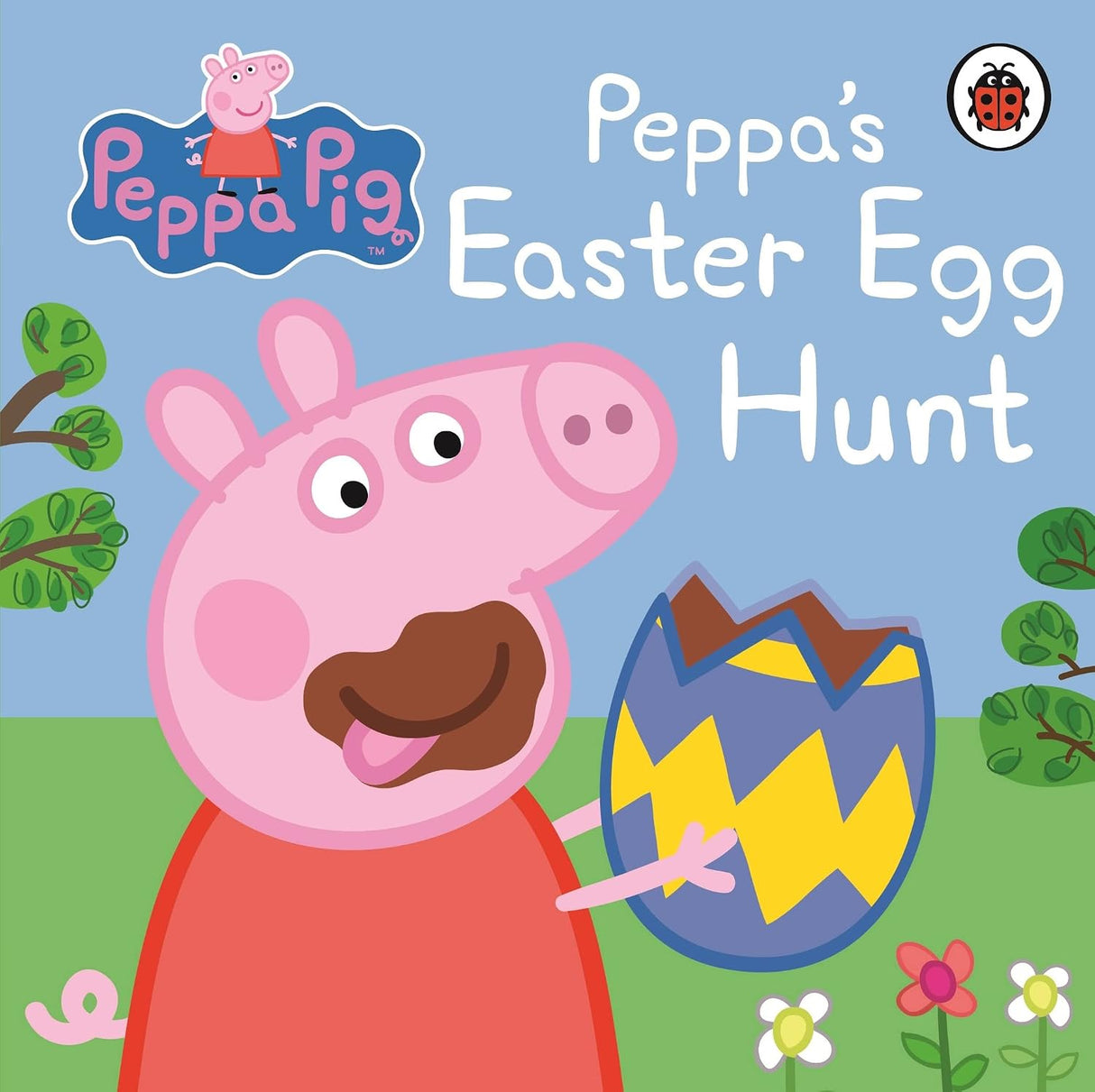 Peppa's Easter egg hunt