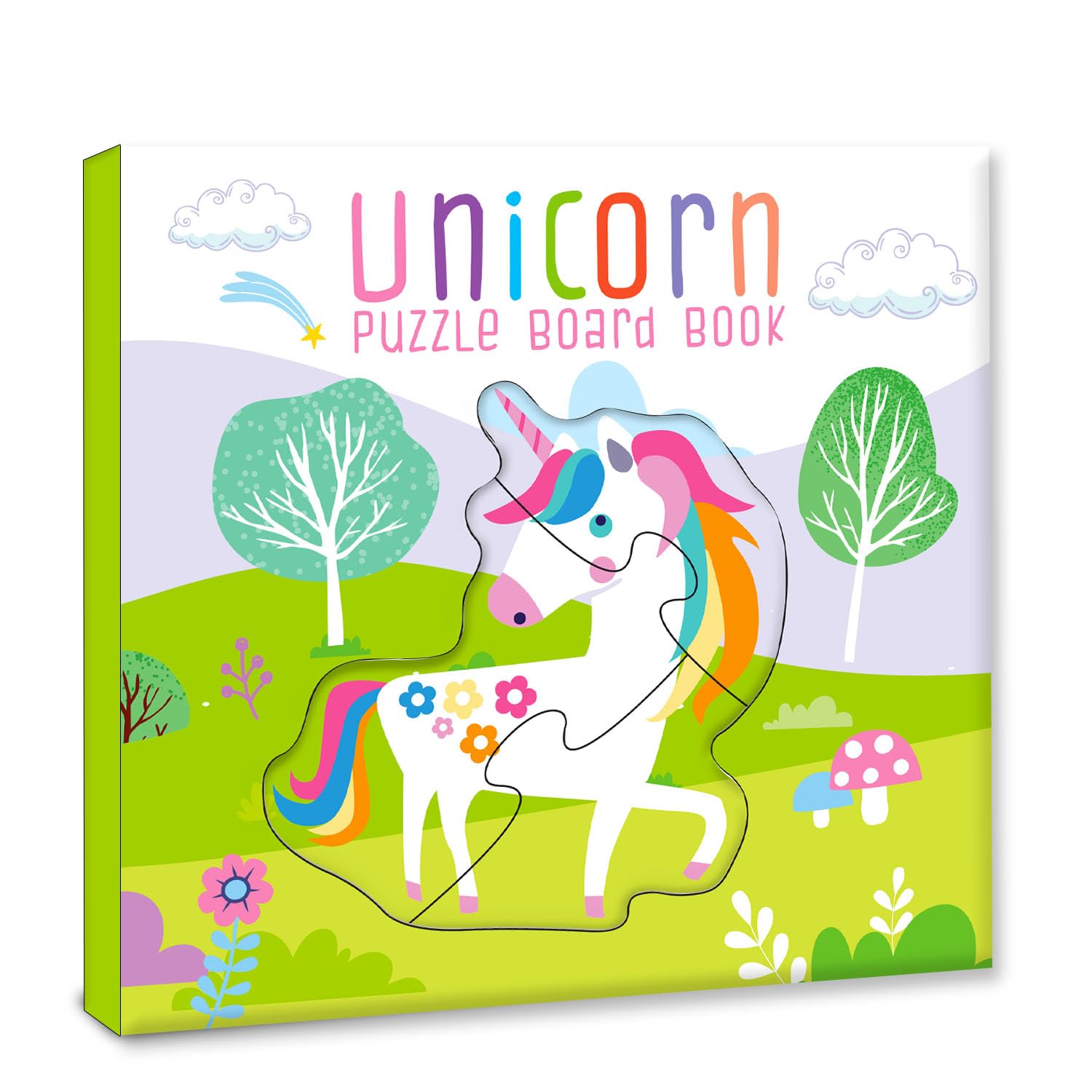 Hello Friend Books Unicorn Puzzle Book