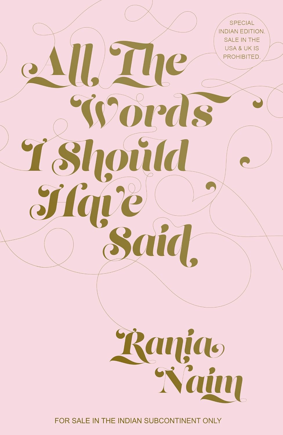All the Words I Should Have Said (english)