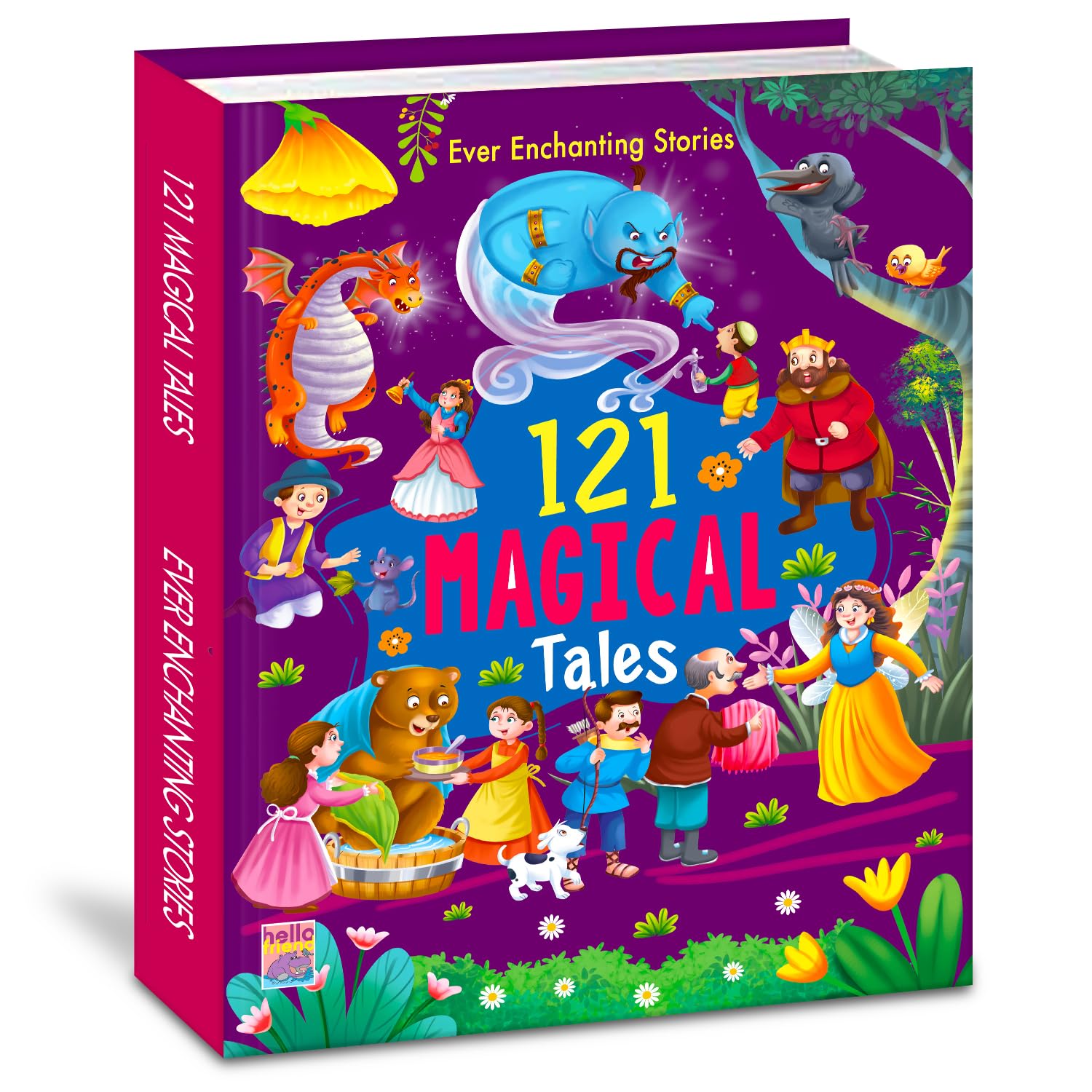 121 Magical Tales Stories - Illustrated Story Books for Kids and Childrens - Bedtime Magical Short Stories With Colourful Pictures in English