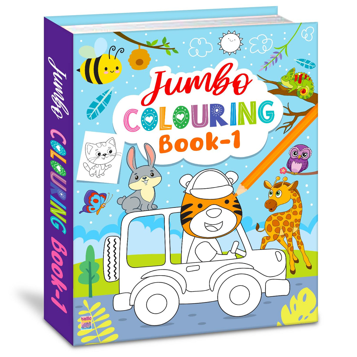Jumbo Colouring Book 1