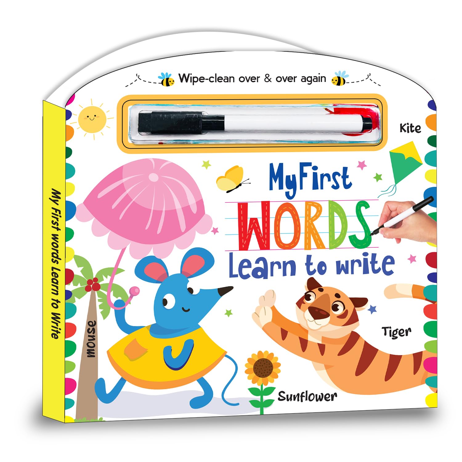 Hello Friend Books My First Wipe and Clean Board Book of Words