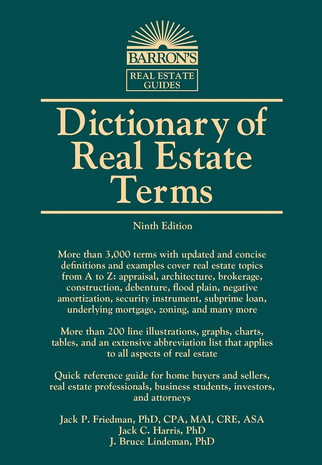 Dictionary of real estate terms