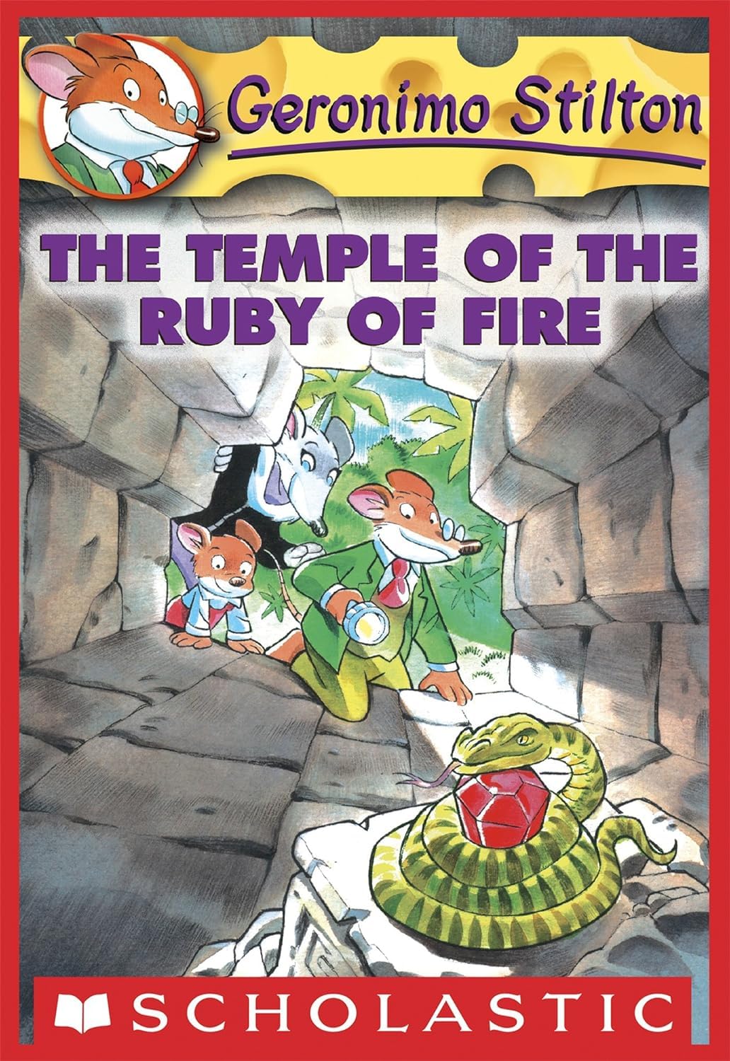Geronimo Stilton #14: The Temple of the Ruby of Fire