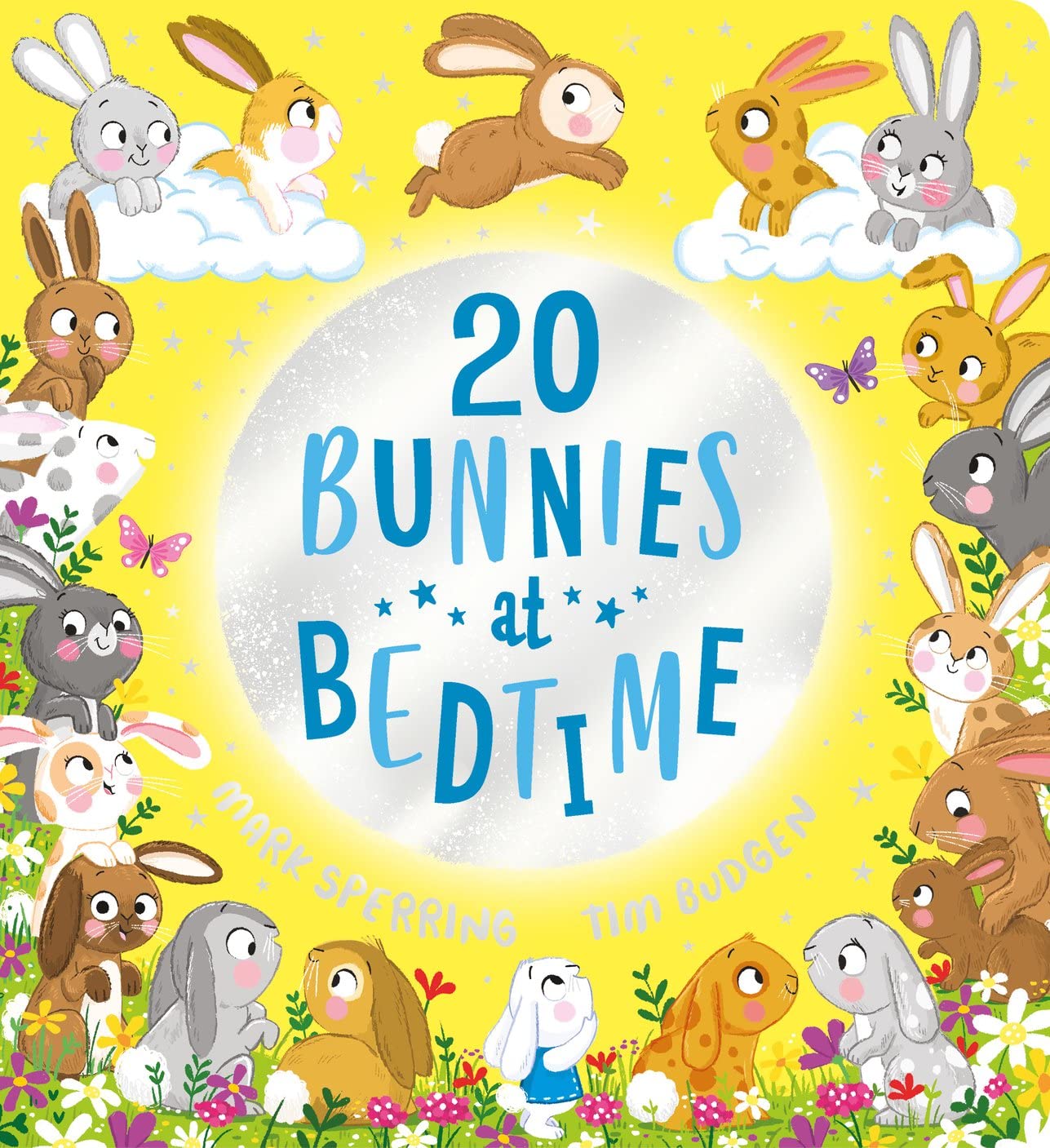 Twenty Bunnies at Bedtime Cased Board Book (twenty at Bedtime)