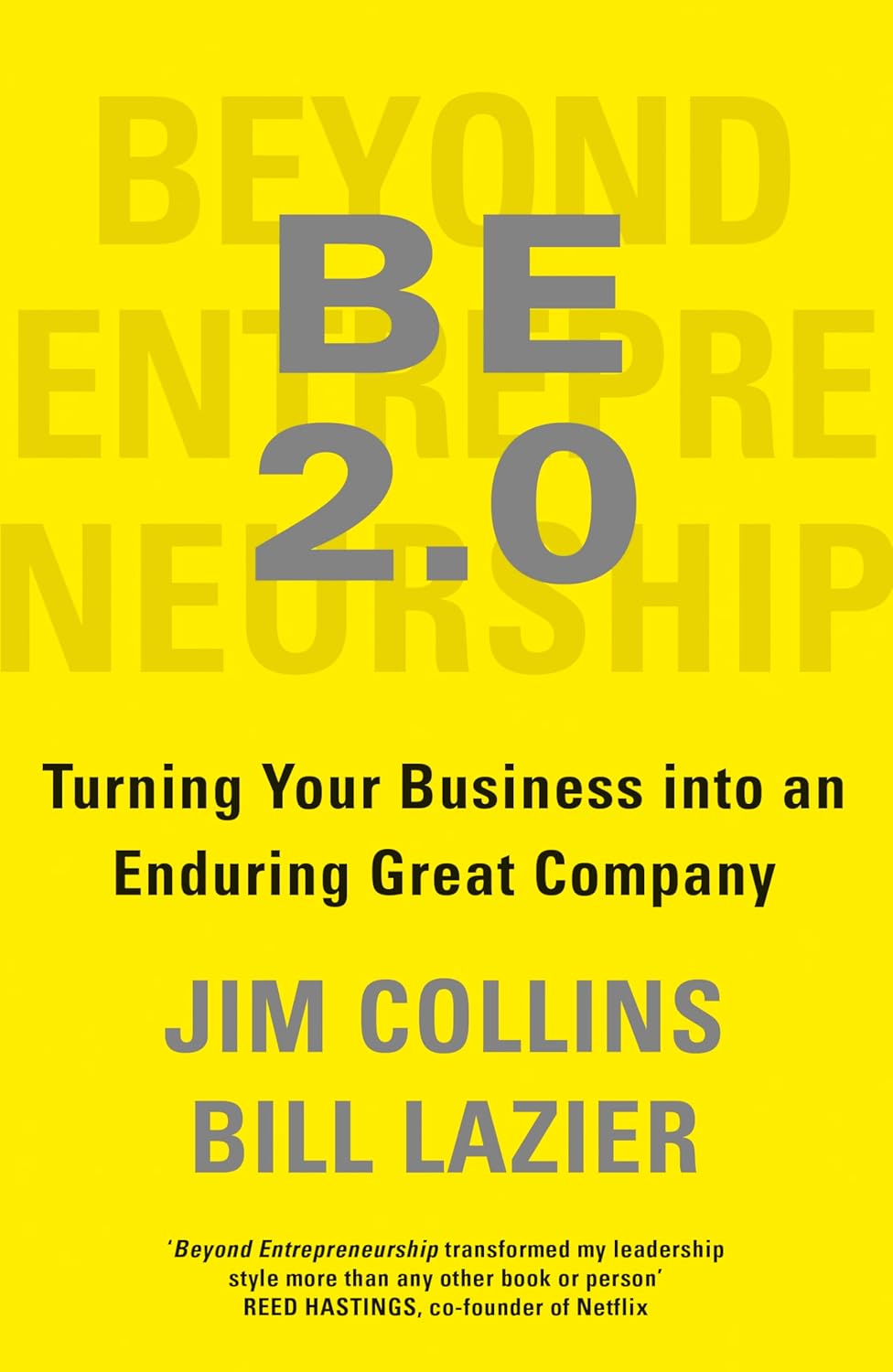 Beyond Entrepreneurship 2. 0