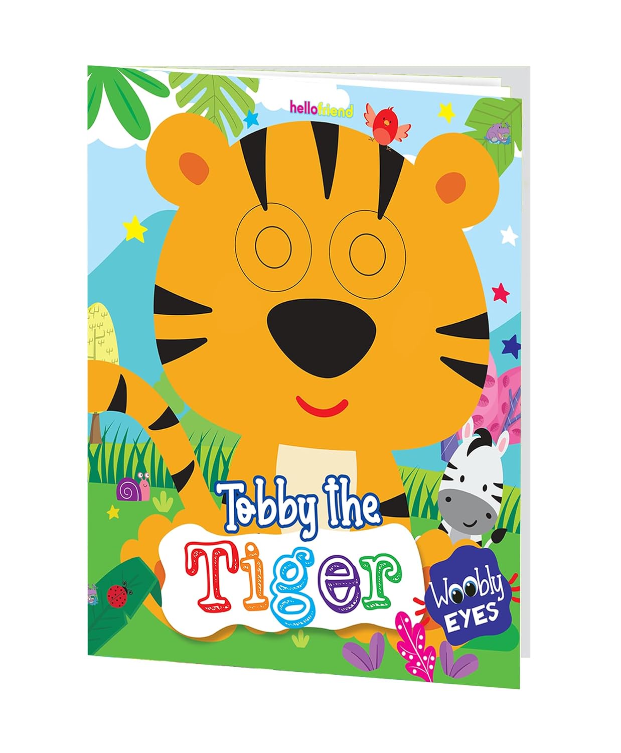 Wobbly Eyes Story Board Book: Toby the Tiger