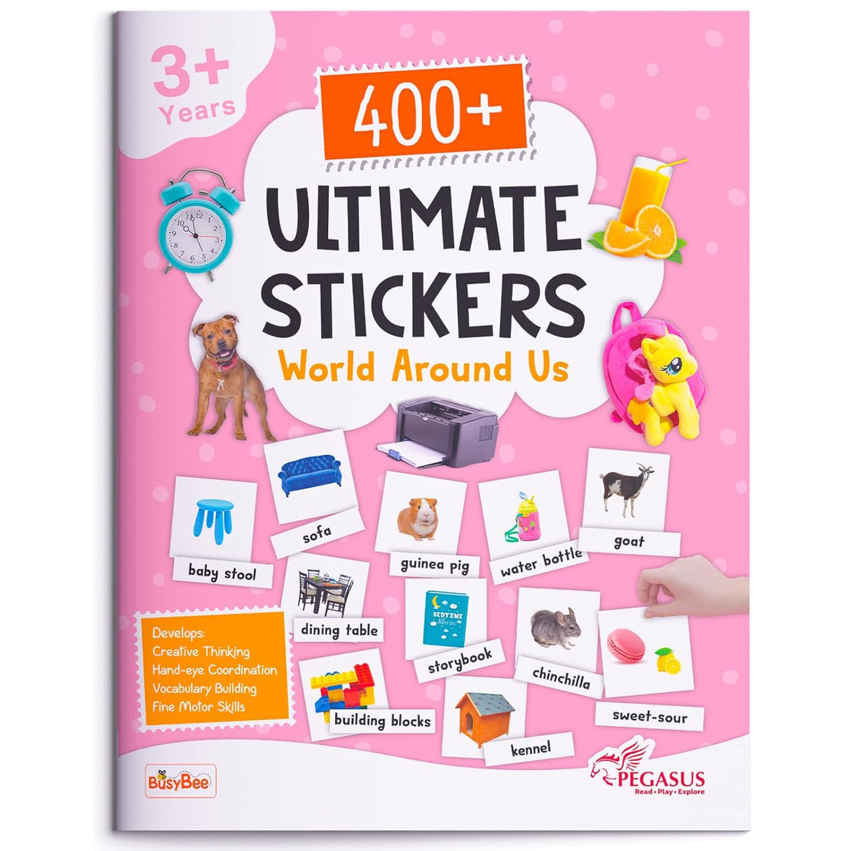 Pegasus Coloring Stickers Book